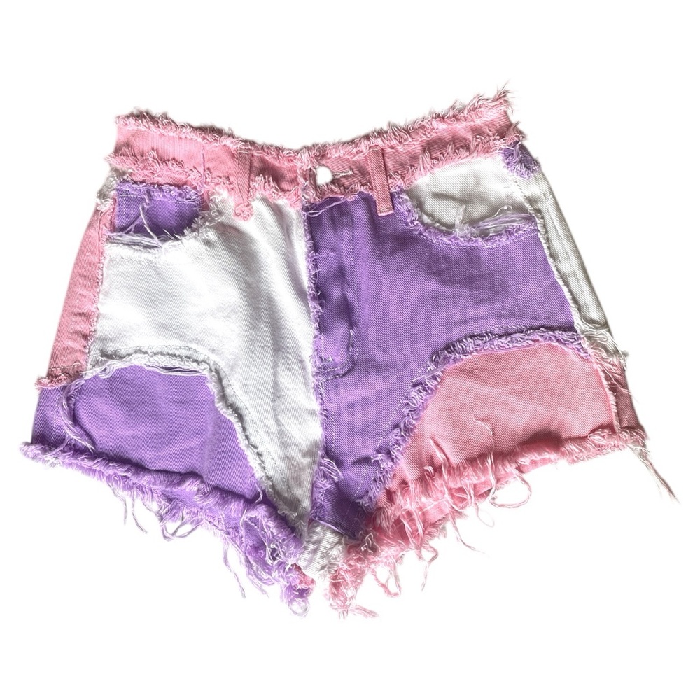 Multi colored shorts